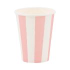 image shows My Mind's Eye 8-Piece 12oz Party Cups | Pink  against a blank, white background Image