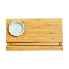 Joyce Chen Burnished Bamboo Sushi Board Set Image