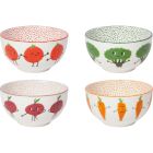  image shows Danica Jubilee Everyday Bowls (Set of 4) | Funny against a blank, white background   Image