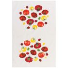 image shows Now Designs by Danica Printed Terry Dishtowel | Heirloom Tomatoes against a blank, white background   Image