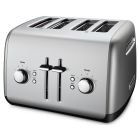 KitchenAid 4-Slice Toaster with Manual High-Lift Lever | Contour Silver