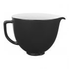 KitchenAid 5-Quart Ceramic Bowl for Tilt-Head Mixers | Black Matte