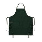 image shows Hedley & Bennett Essential Kitchen Apron | Kale against a blank, white background Image
