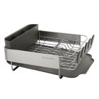 KitchenAid Stainless Steel Wrap Compact Dish Rack | Satin Gray