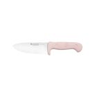 image shows W&Uuml;STHOF 4" Junior Chef's Knife | Pink  against a blank, white background Image