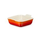 Le Creuset 3-Quart (9”) Heritage Square Dish – Flame Orange (PG0800-232)