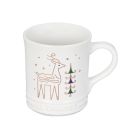 Le Creuset Holly Collection Signature 14oz Mug | Reindeer