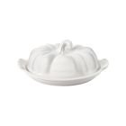 Le Creuset Pumpkin Covered Butter Dish | White