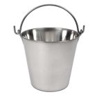 Lindy's Stainless Steel Pail | 8 Qt. on a blank white background  Image