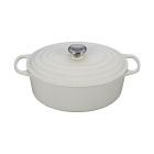 Le Creuset Oval French Oven - Signature 6.75 Qt - White (LS2502-3116SS)