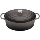 Le Creuset Oval French Oven - Signature 6.75 Qt - Oyster Grey (LS2502-317FSS)