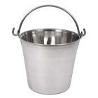 Lindy's Stainless Steel Pail | 6 Qt. on a blank white background  Image