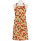image shows Now Designs by Danica Chef Apron | Heirloom Tomatoes against a blank, white background   Image