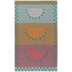 image shows Danica Jubilee Jacquard Dishtowel | Melon Pop  against a blank, white background Image