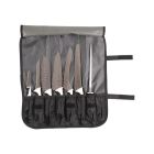 Mercer Millennia 8pc Knife Roll Set (White) Image