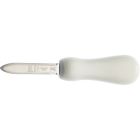 Mercer Culinary Bent Tip Stainless Steel 2.75" Oyster Knife - White Image
