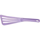 Mercer Culinary Hell's Tools High-Heat 12" Slotted Spatula | Purple Image