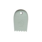 Mercer Culinary Silicone Plating Wedge - 5mm Square Notch  Image