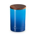 Le Creuset Signature 26oz Stoneware Canister with Acacia Wood Lid  Image