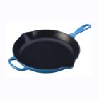 Le Creuset 11.75" Signature Enameled Cast Iron Skillet | Marseille Blue