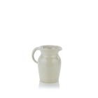 Martinez Pottery Hand Turned Stoneware Half Gallon Belly Pitcher | Natural