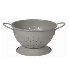 Now Designs Small Stainless Steel Colander | Matte Fog