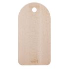 image shows Opinel Medium Beech Wood Cutting Board  against a blank, white background Image