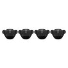 Le Creuset Gourmand Collection 0.75 Qt. Mini Round Cocotte | Set of 4  Image