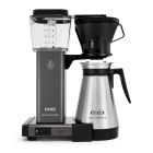 Moccamaster KBT741 Manual-Adjust Drip-Stop 40oz Coffee Maker - Stone Grey, Thermal Carafe (79115)