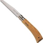 image shows Opinel Blister Pack No.12 Carbon Steel Folding Saw  against a blank, white background Image