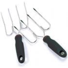 Norpro EZ Grip Turkey Lifters Stainless Steel Forks