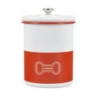 Le Creuset 4.25 Qt. Treat Jar with Stainless Steel Knob | Orange
