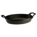 Staub Oval Roasting Dish 9 1/2", 1QT - Black Matte 1302323