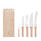 Opinel PARALLELE 5-Piece Knife Block Set Image