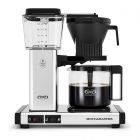 Moccamaster KBGV Automatic Drip Stop Coffee Maker (40 oz Glass Carafe) | Polished Silver