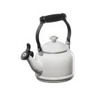 Le Creuset 1.25 Qt. Demi Kettle Tea Pot with Stainless Steel Knob | White