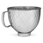 KitchenAid 5-Quart Stainless Steel Bowl for Tilt-Head Mixers | Quilted