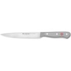 image shows W&Uuml;STHOF Gourmet 6" Utility Knife | Grey  against a blank, white background Image
