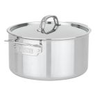 image shows Viking PureGlide&trade; Pro 3-Ply Titanium Nonstick 6 Qt. Dutch Oven with Lid  against a blank, white background Image