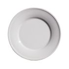 image shows TarHong Madison 8.5" Salad Plate | White  against a blank, white background Image