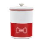 Le Creuset 4.25 Qt. Treat Jar with Stainless Steel Knob | Red
