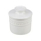 Le Creuset Butter Crock - White