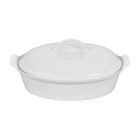 4-Qt Heritage Oval Casserole - White - PG04053a-3616