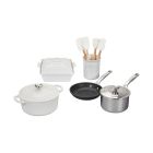 Le Creuset 12-Piece Mixed Material Set | White