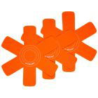 Le Creuset Felt Pan Protectors (Set of 3) | Orange