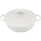 Le Creuset 7.5 Qt. Signature Chef's Oven - White