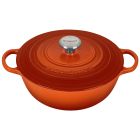 Le Creuset 7.5 Qt. Signature Chef's Oven - Flame