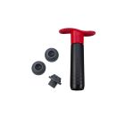 Le Creuset Wine Pump + 3 Stoppers | Cerise/Cherry Red