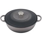 Le Creuset 7.5 Qt. Signature Chef's Oven - Oyster