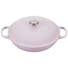Le Creuset 3.5 Qt. Signature Enameled Cast Iron Braiser with Stainless Steel Knob | Shallot